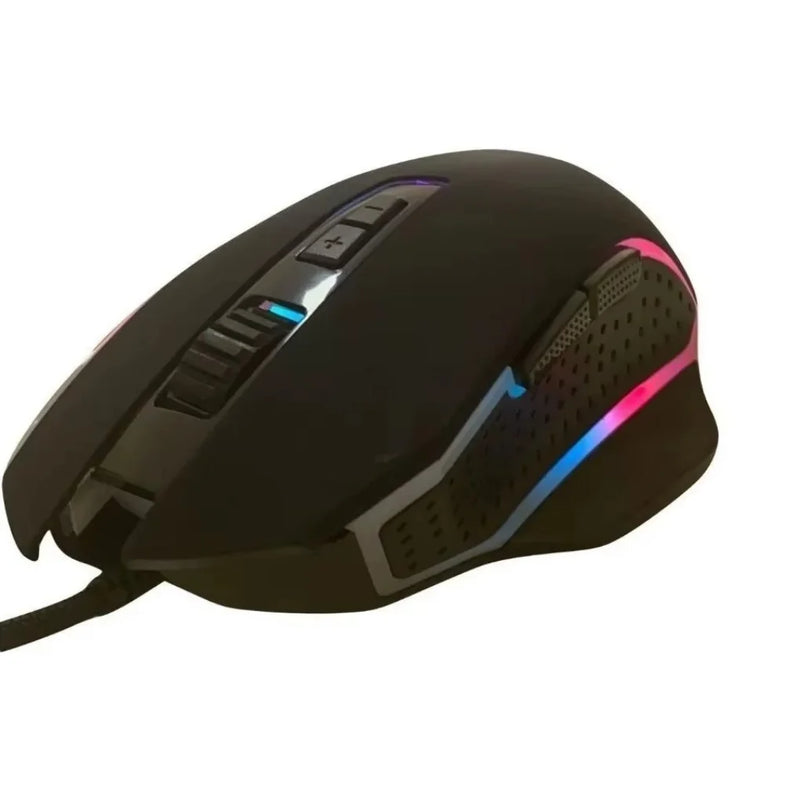 Mouse Gamer LED RGB 4800DPI | Agilidade, Precisão e Estilo para Seu Jogo