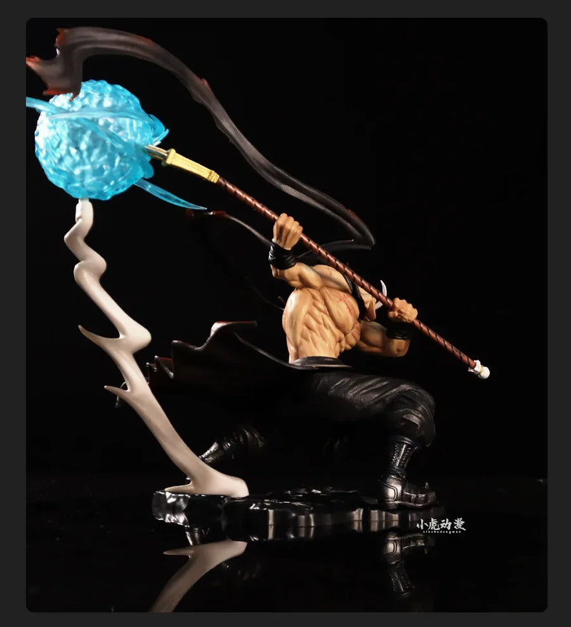 Action Figure One Piece – Barba Branca 29cm | Os Quatro Imperadores com Iluminação